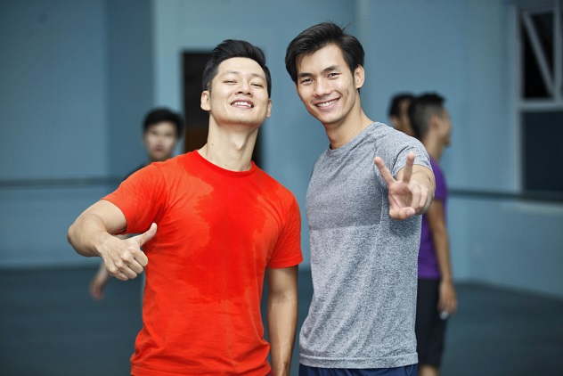 Đức Tuấn - Nhan Phúc Vinh hào hứng tập luyện cho liveshow 6