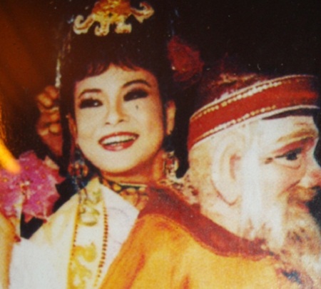 NSND Đàm Liên trong
trích đoạn Ông già cõng vợ đi xem hội