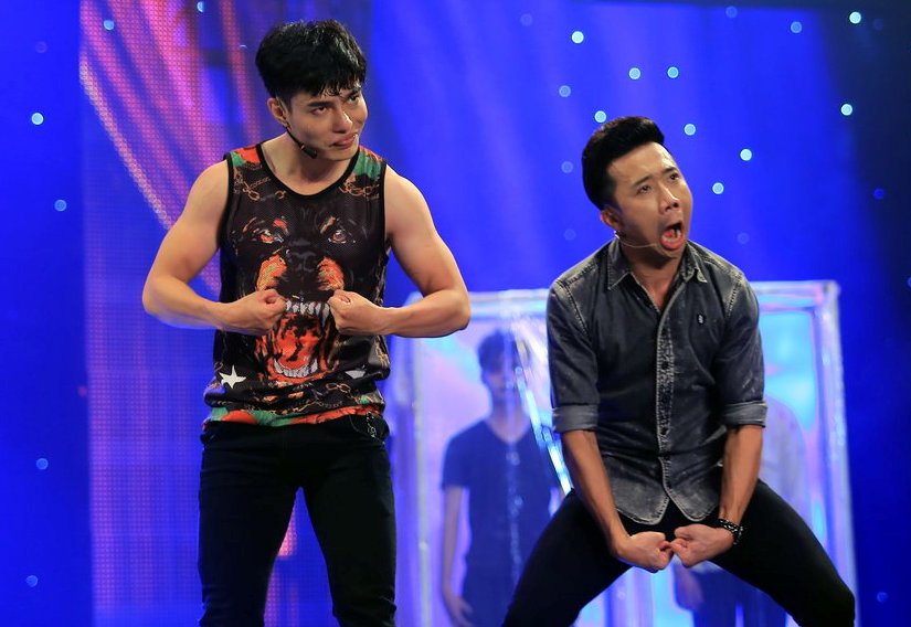 Trấn Thành hỗ trợ cho thí sinh Lê Dương Bảo Lâm