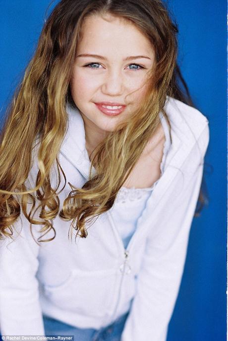 Miley đã bộc lộ tố chất nghệ sĩ từ ngày còn bé